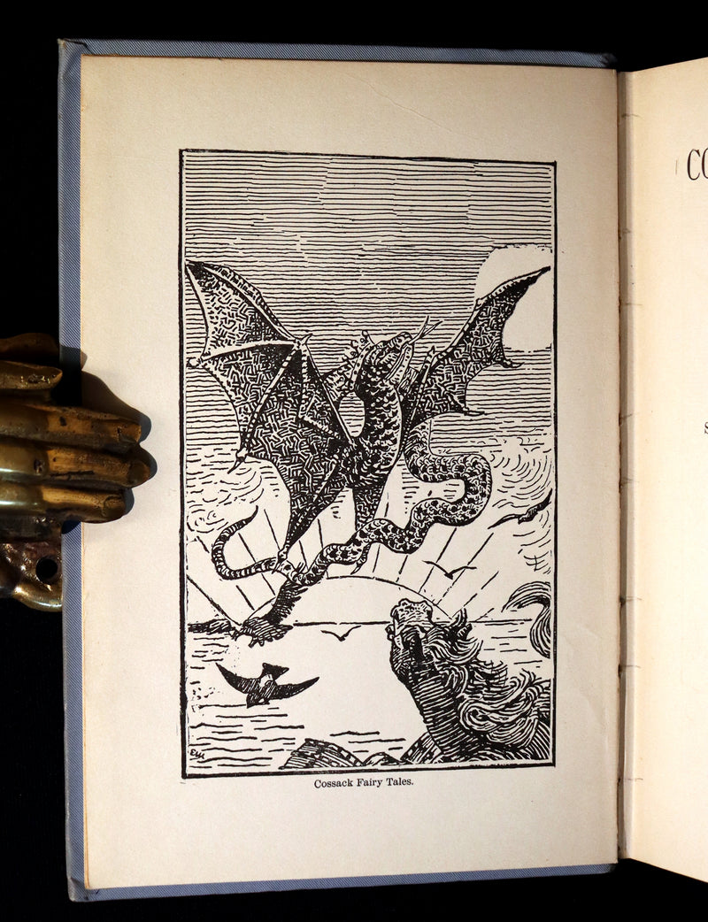 1894 Scarce Victorian Book - COSSACK Fairy Tales and Folk-Tales by R. Nisbet Bain. Illustrated.
