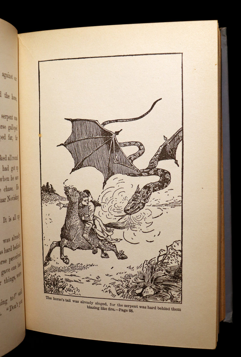 1894 Scarce Victorian Book - COSSACK Fairy Tales and Folk-Tales by R. Nisbet Bain. Illustrated.