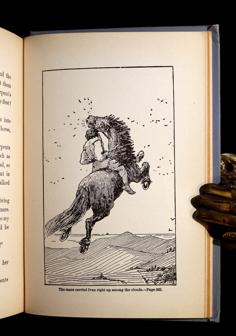 1894 Scarce Victorian Book - COSSACK Fairy Tales and Folk-Tales by R. Nisbet Bain. Illustrated.