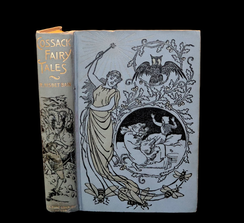 1894 Scarce Victorian Book - COSSACK Fairy Tales and Folk-Tales by R. Nisbet Bain. Illustrated.