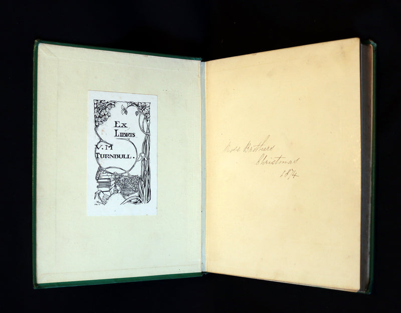 1875 Rare Floriography Book - The Language of Flowers or Floral Emblems by Robert Tyas. Color Illustrated.