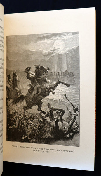 1885 Fine Bayntun-Riviere Binding - TREASURE ISLAND by Stevenson. First UK Illustrated Edition.