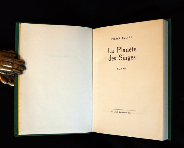 1963 Rare First Limited Edition #749 - La Planete des Singes (The Planet of the Apes) by Pierre Boulle.