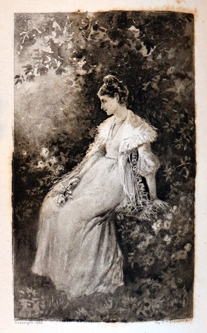 1892 Rare Victorian Book - Poems by Edgar Allan POE (The Raven, Lenore, Ulalume, ...).