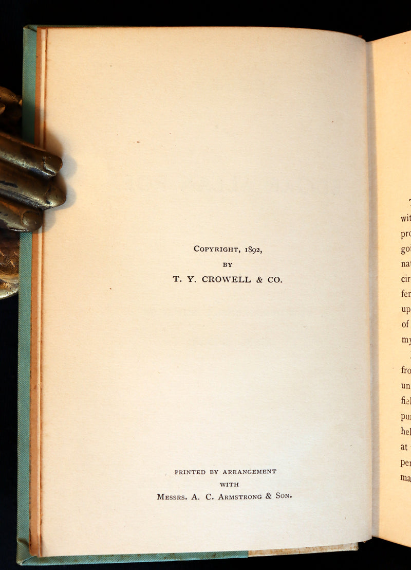 1892 Rare Victorian Book - Poems by Edgar Allan POE (The Raven, Lenore, Ulalume, ...).