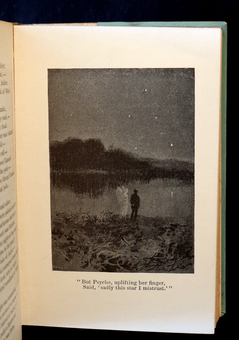 1892 Rare Victorian Book - Poems by Edgar Allan POE (The Raven, Lenore, Ulalume, ...).