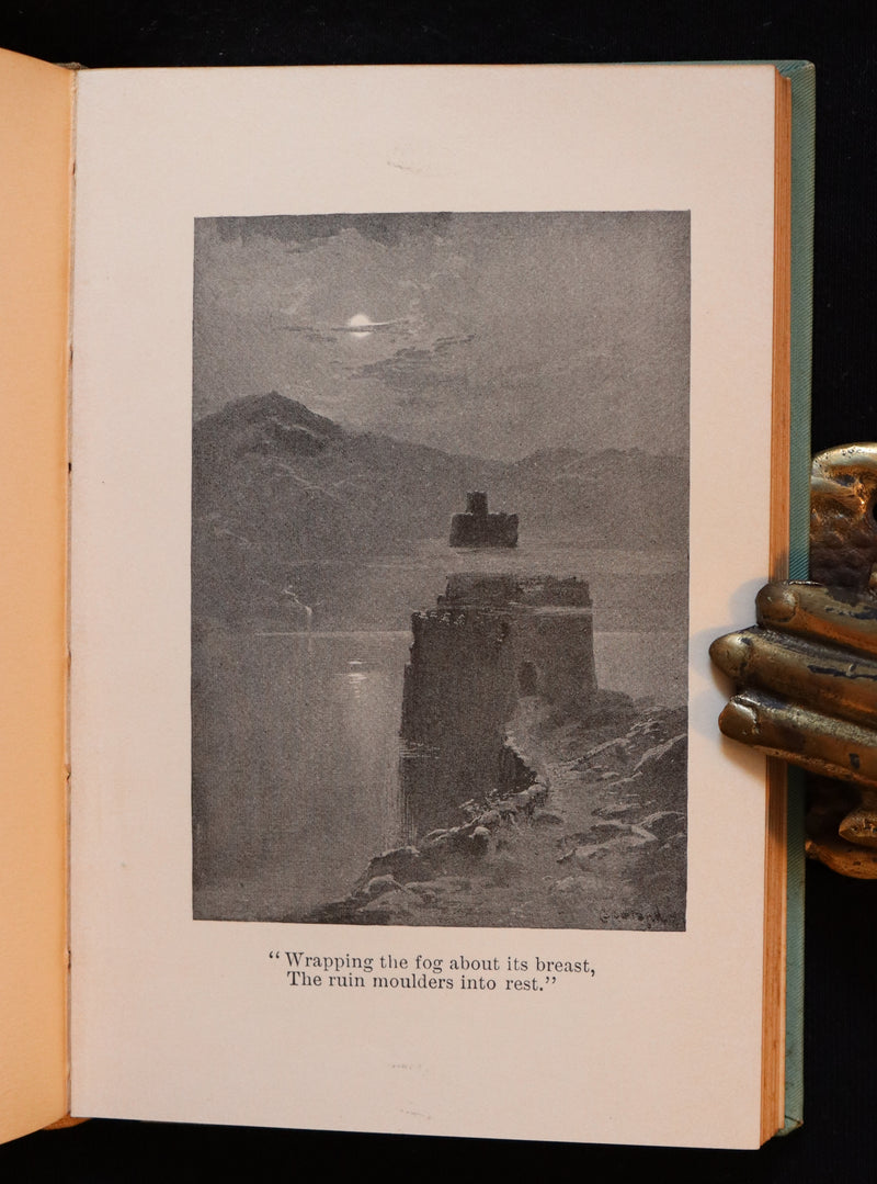 1892 Rare Victorian Book - Poems by Edgar Allan POE (The Raven, Lenore, Ulalume, ...).