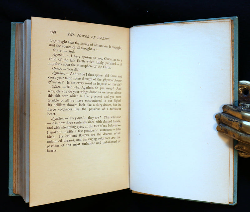 1892 Rare Victorian Book - Poems by Edgar Allan POE (The Raven, Lenore, Ulalume, ...).