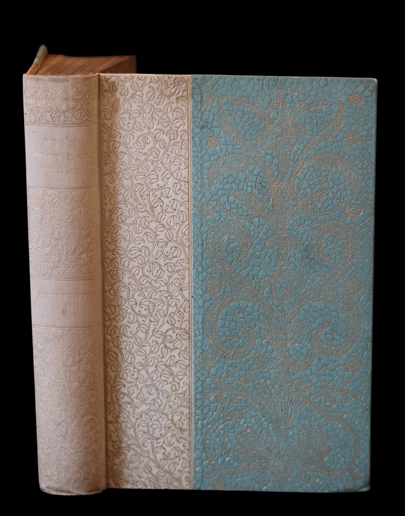 1892 Rare Victorian Book - Poems by Edgar Allan POE (The Raven, Lenore, Ulalume, ...).