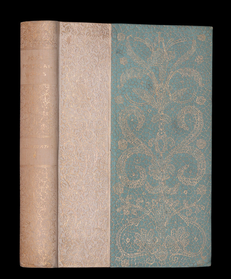 1892 Rare Victorian Book - Poems by Edgar Allan POE (The Raven, Lenore, Ulalume, ...).