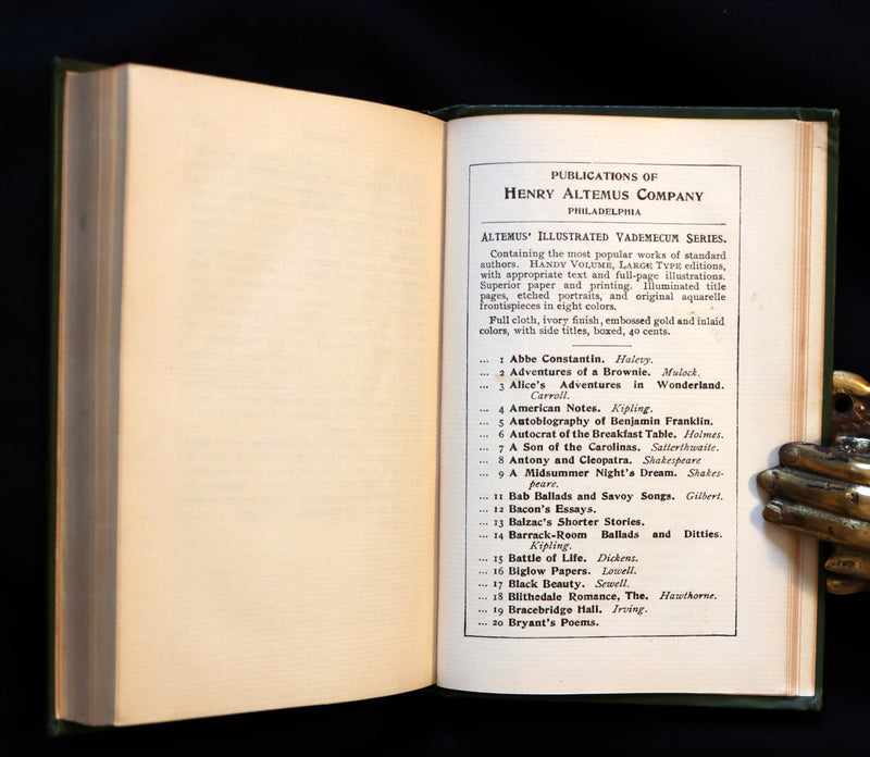 1899 Scarce Victorian Book - WALDEN or Life in the Woods by Henry David Thoreau.