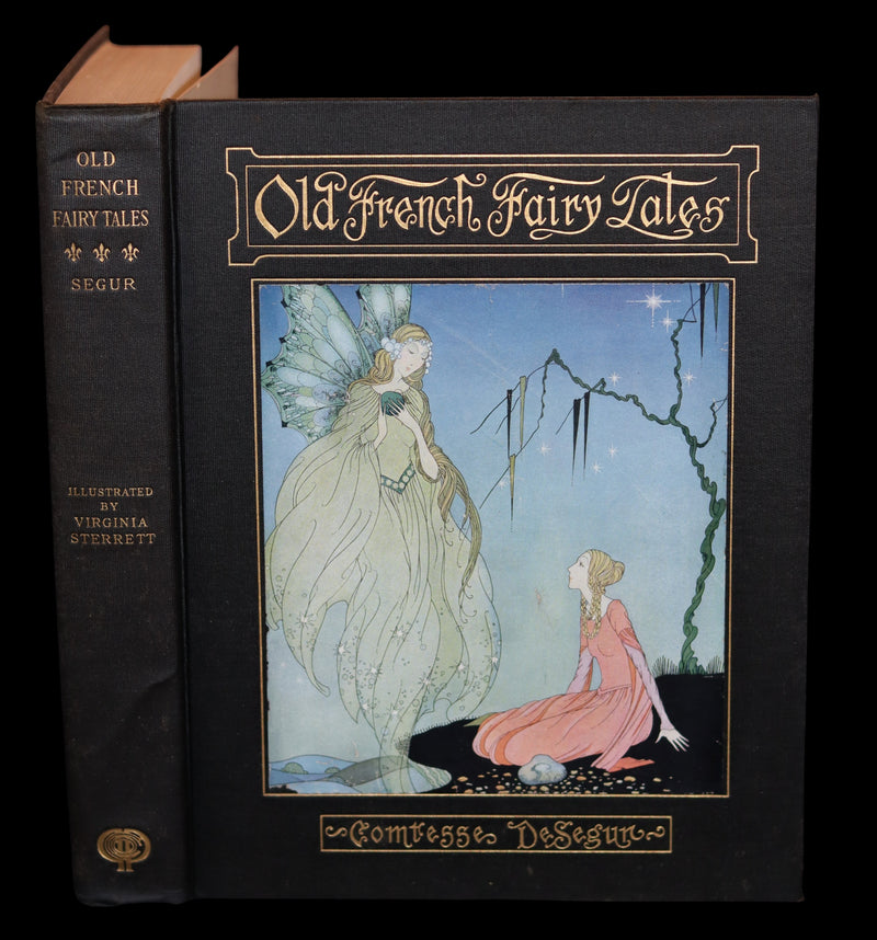 1920 Rare 1stED Book - Old French Fairy Tales by the Comtesse De Segur illustrated by Virginia Frances Sterrett.