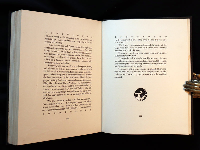 1920 Rare 1stED Book - Old French Fairy Tales by the Comtesse De Segur illustrated by Virginia Frances Sterrett.