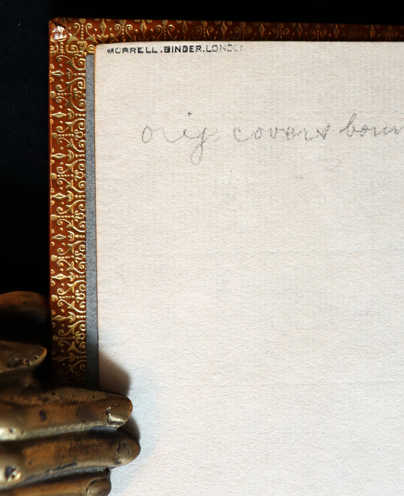 1868 Rare Book bound by Morrell  - The Travels and Surprising Adventures of Baron MUNCHAUSEN. Illustrated by Cruikshank.