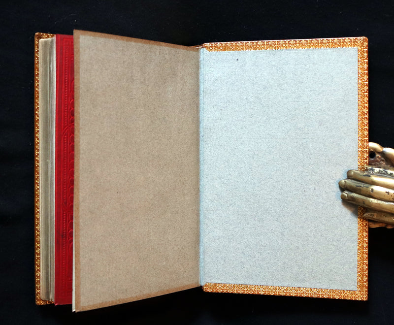 1868 Rare Book bound by Morrell  - The Travels and Surprising Adventures of Baron MUNCHAUSEN. Illustrated by Cruikshank.