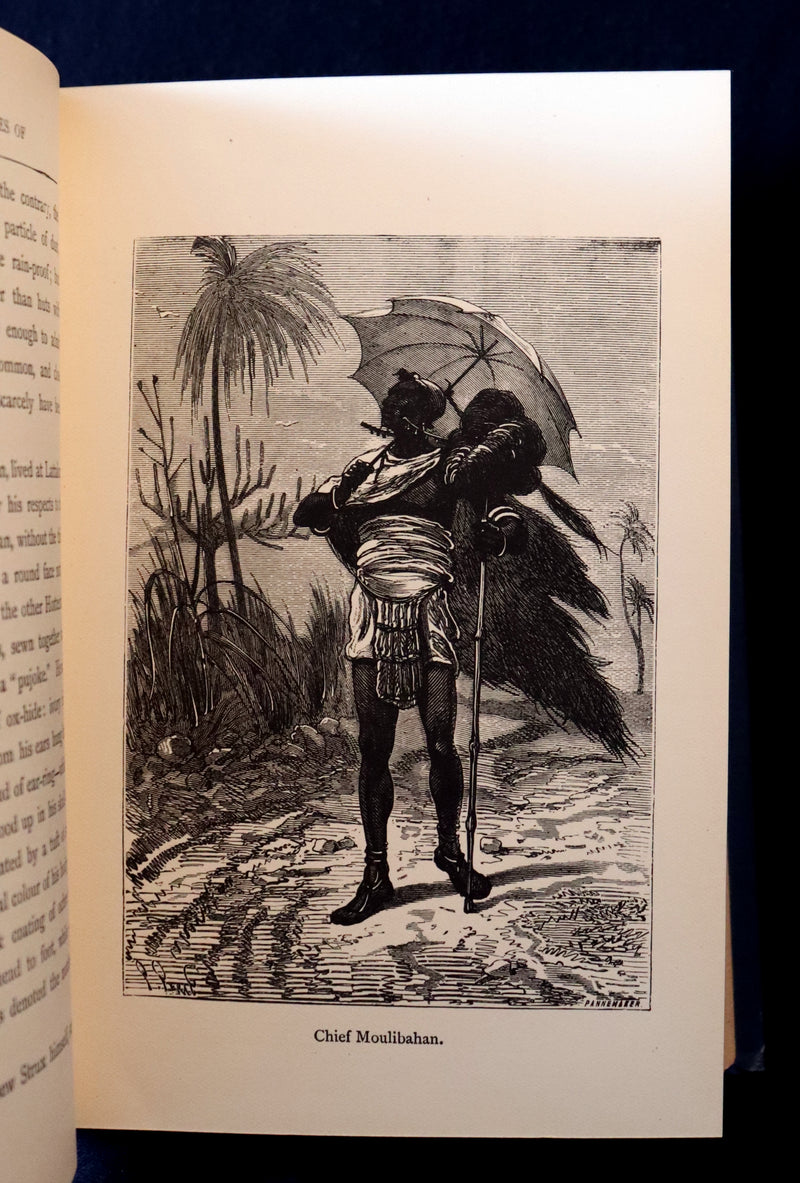 1896 Rare Jules Verne - Meridiana - Adventures of Three Englishmen and Three Russians in South Africa.