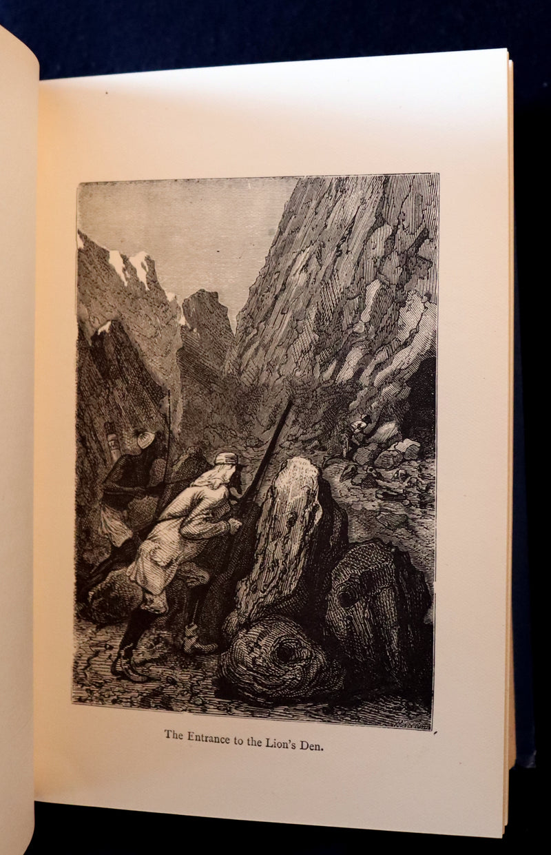 1896 Rare Jules Verne - Meridiana - Adventures of Three Englishmen and Three Russians in South Africa.
