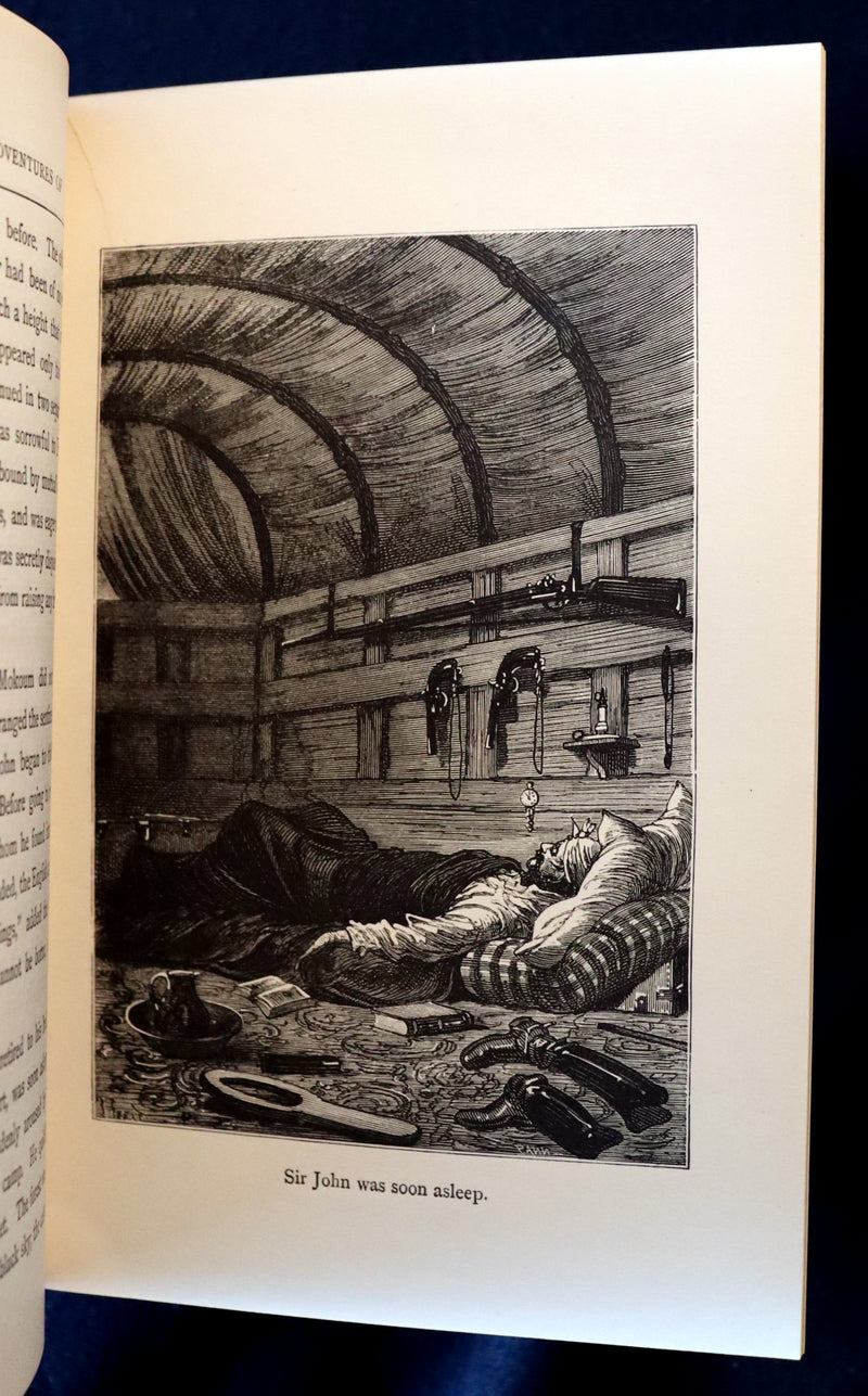 1896 Rare Jules Verne - Meridiana - Adventures of Three Englishmen and Three Russians in South Africa.