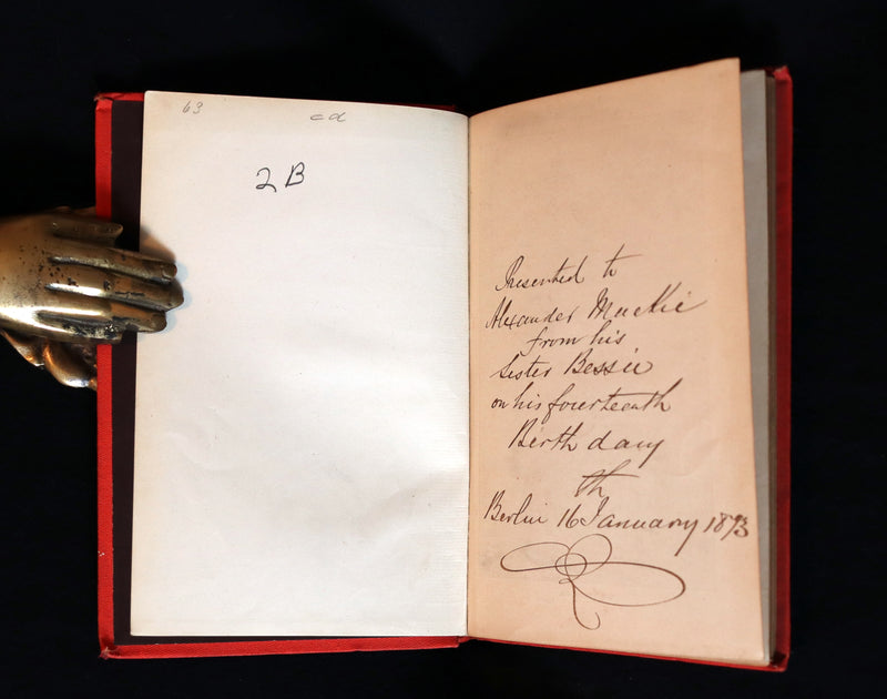 1870 Rare Victorian Book - WALTER IN THE WOODS - The Trees and Common Objects of the Forest.