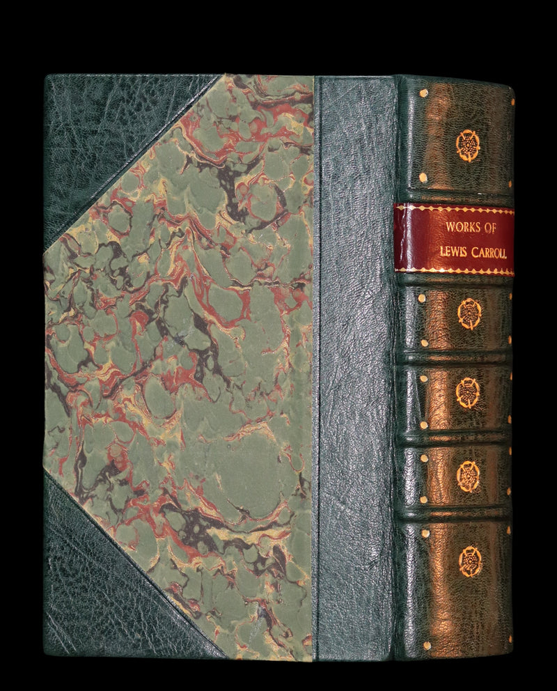 1939 Rare 1stED Book with slipcase - Complete Works of Lewis Carroll including Alice's Adventures in Wonderland, Through the Looking-Glass, etc.