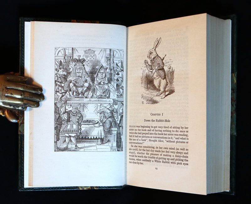 1939 Rare 1stED Book with slipcase - Complete Works of Lewis Carroll including Alice's Adventures in Wonderland, Through the Looking-Glass, etc.