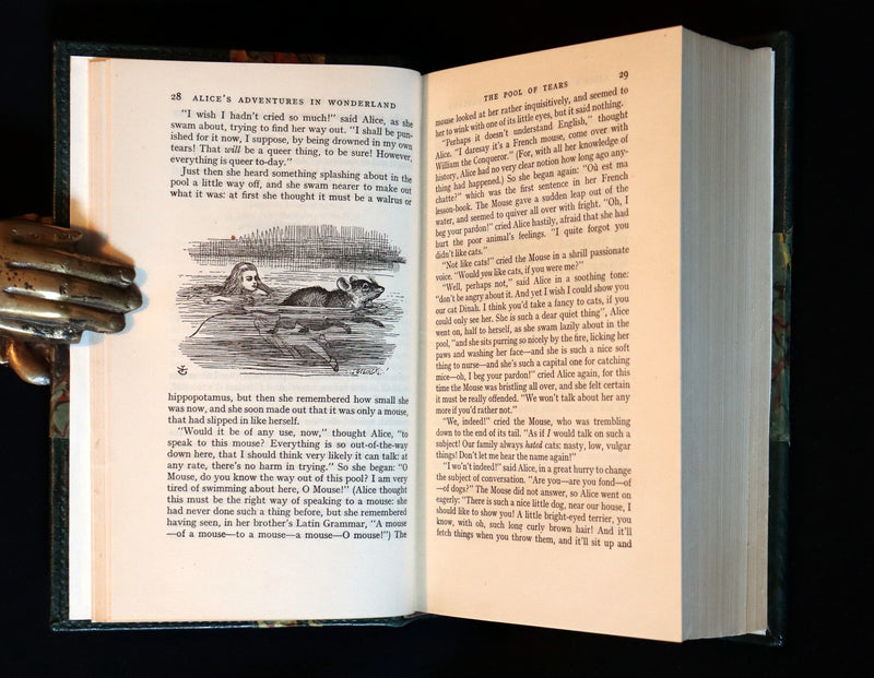 1939 Rare 1stED Book with slipcase - Complete Works of Lewis Carroll including Alice's Adventures in Wonderland, Through the Looking-Glass, etc.