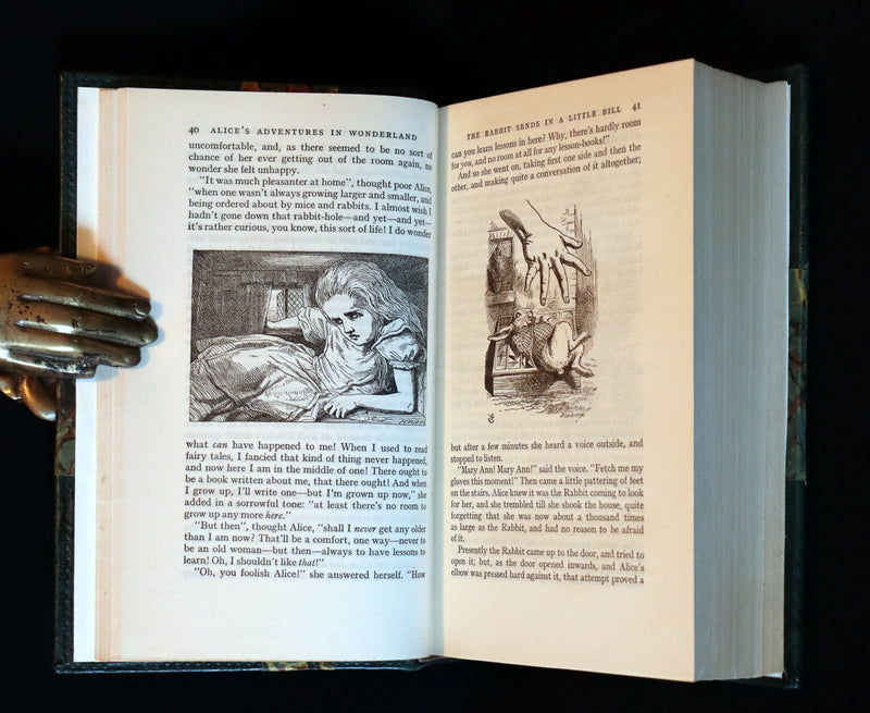 1939 Rare 1stED Book with slipcase - Complete Works of Lewis Carroll including Alice's Adventures in Wonderland, Through the Looking-Glass, etc.