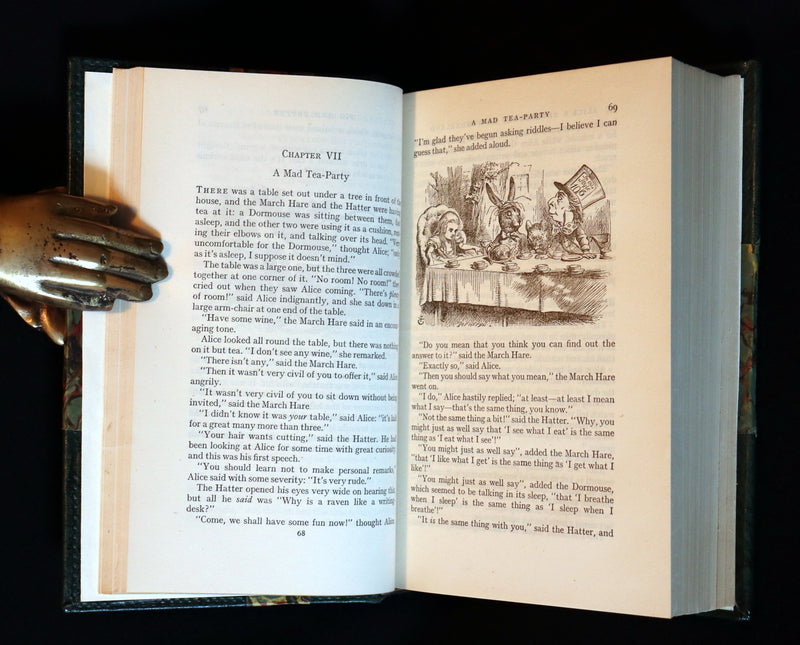 1939 Rare 1stED Book with slipcase - Complete Works of Lewis Carroll including Alice's Adventures in Wonderland, Through the Looking-Glass, etc.