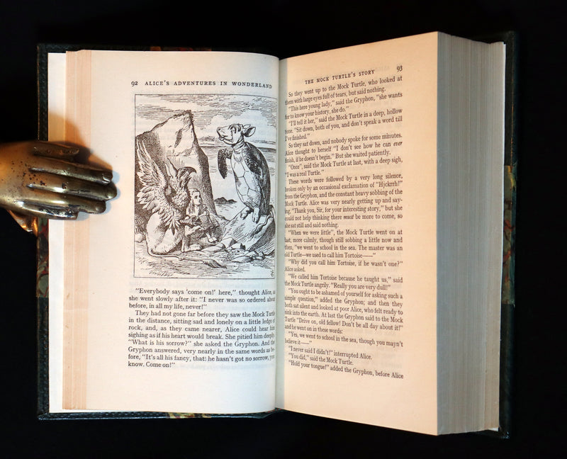 1939 Rare 1stED Book with slipcase - Complete Works of Lewis Carroll including Alice's Adventures in Wonderland, Through the Looking-Glass, etc.