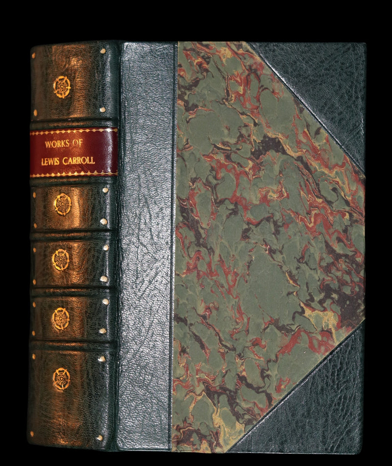 1939 Rare 1stED Book with slipcase - Complete Works of Lewis Carroll including Alice's Adventures in Wonderland, Through the Looking-Glass, etc.