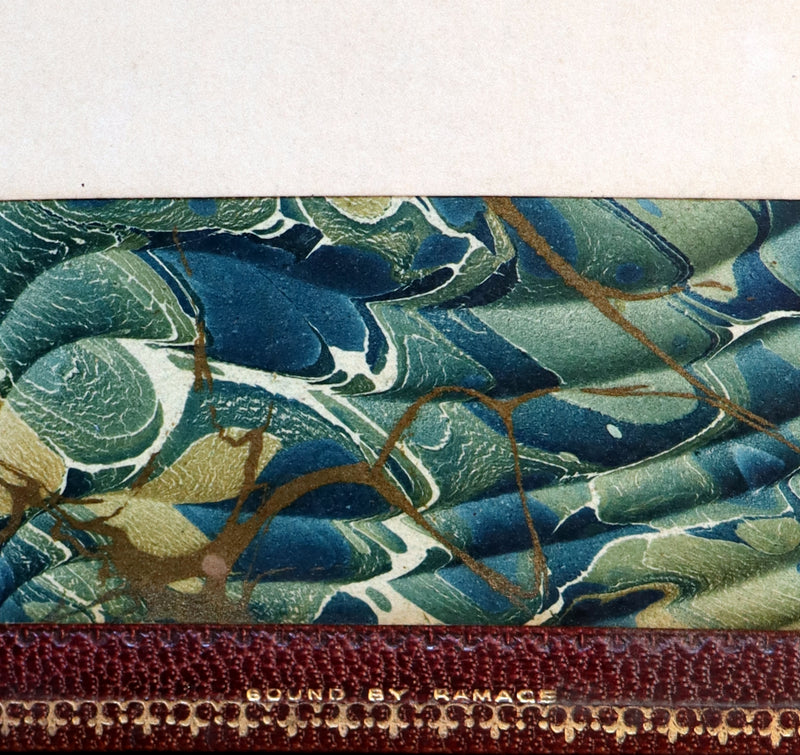 1887 PRINCE LEOPOLD Ex-Libris - INGOLDSBY LEGENDS Illustrated by Cruikshank, Leech and Barham in a Beautiful Ramage Binding.