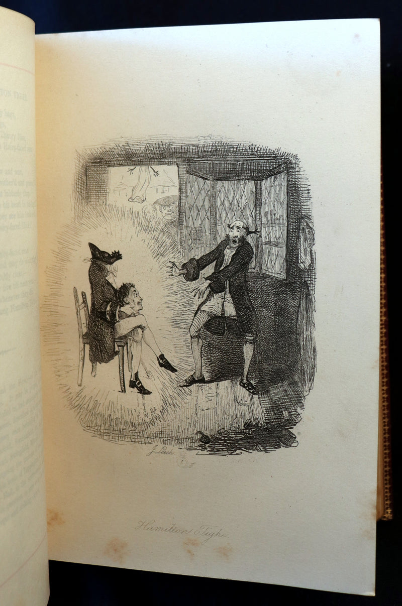 1887 PRINCE LEOPOLD Ex-Libris - INGOLDSBY LEGENDS Illustrated by Cruikshank, Leech and Barham in a Beautiful Ramage Binding.