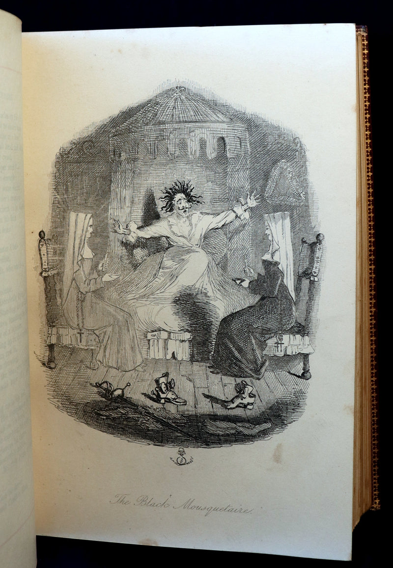 1887 PRINCE LEOPOLD Ex-Libris - INGOLDSBY LEGENDS Illustrated by Cruikshank, Leech and Barham in a Beautiful Ramage Binding.
