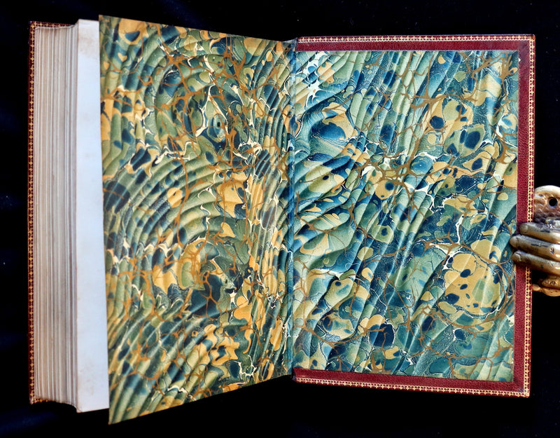 1887 PRINCE LEOPOLD Ex-Libris - INGOLDSBY LEGENDS Illustrated by Cruikshank, Leech and Barham in a Beautiful Ramage Binding.