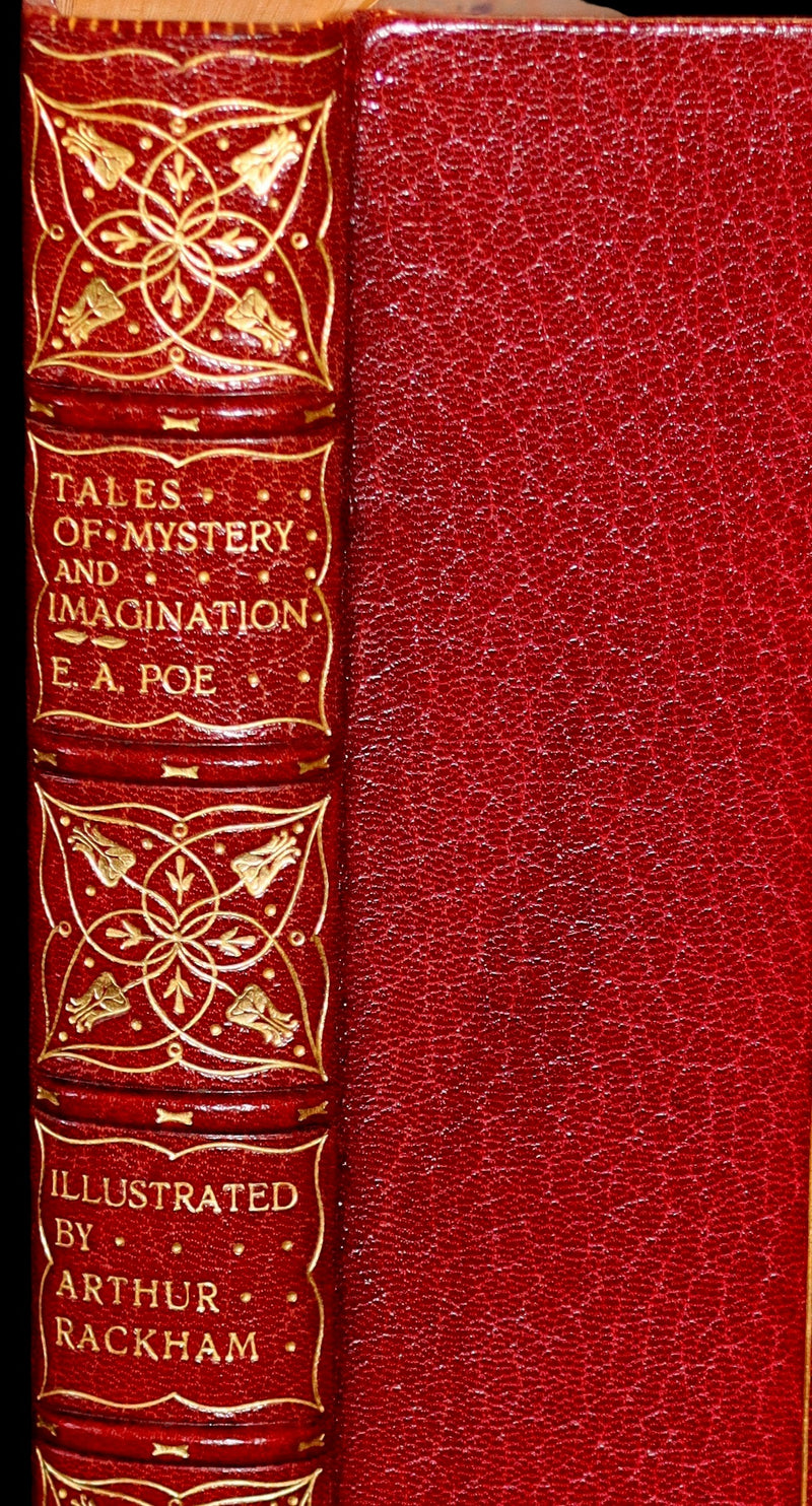 1935 Rare 1stED bound by Bayntun - Edgar Allan Poe TALES OF MYSTERY AND IMAGINATION illustrated by Arthur RACKHAM.