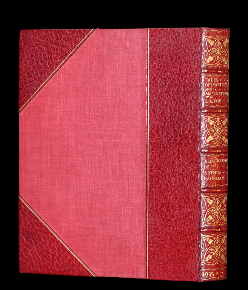 1935 Rare 1stED bound by Bayntun - Edgar Allan Poe TALES OF MYSTERY AND IMAGINATION illustrated by Arthur RACKHAM.