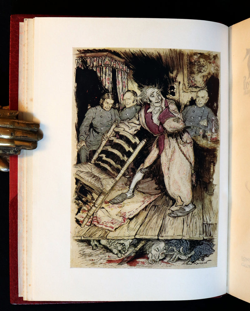 1935 Rare 1stED bound by Bayntun - Edgar Allan Poe TALES OF MYSTERY AND IMAGINATION illustrated by Arthur RACKHAM.