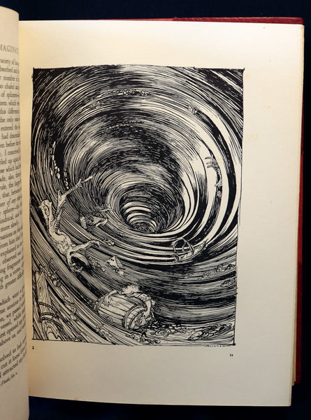 1935 Rare 1stED bound by Bayntun - Edgar Allan Poe TALES OF MYSTERY AND IMAGINATION illustrated by Arthur RACKHAM.