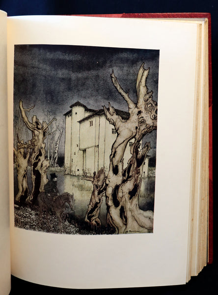1935 Rare 1stED bound by Bayntun - Edgar Allan Poe TALES OF MYSTERY AND IMAGINATION illustrated by Arthur RACKHAM.