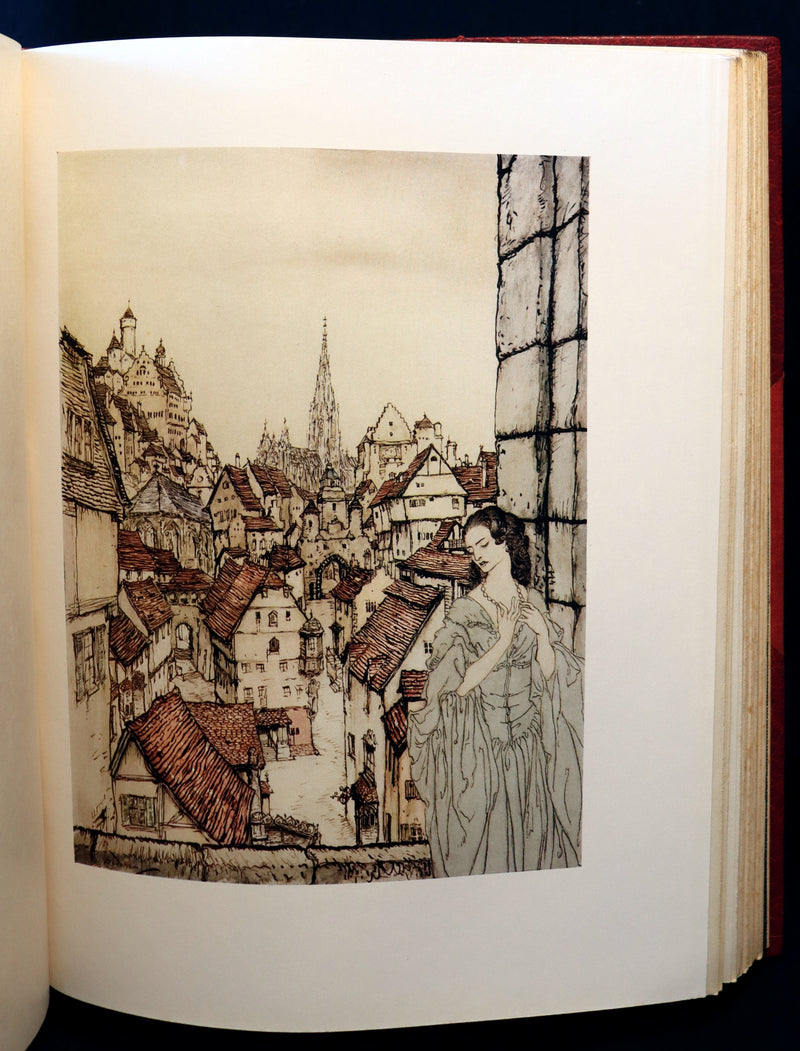 1935 Rare 1stED bound by Bayntun - Edgar Allan Poe TALES OF MYSTERY AND IMAGINATION illustrated by Arthur RACKHAM.