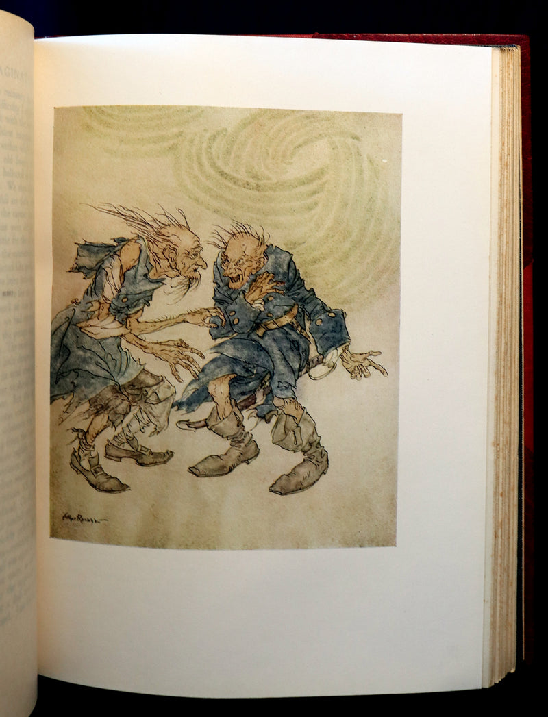 1935 Rare 1stED bound by Bayntun - Edgar Allan Poe TALES OF MYSTERY AND IMAGINATION illustrated by Arthur RACKHAM.