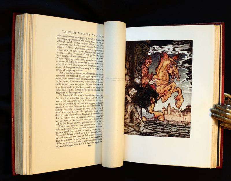 1935 Rare 1stED bound by Bayntun - Edgar Allan Poe TALES OF MYSTERY AND IMAGINATION illustrated by Arthur RACKHAM.