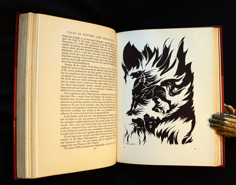 1935 Rare 1stED bound by Bayntun - Edgar Allan Poe TALES OF MYSTERY AND IMAGINATION illustrated by Arthur RACKHAM.