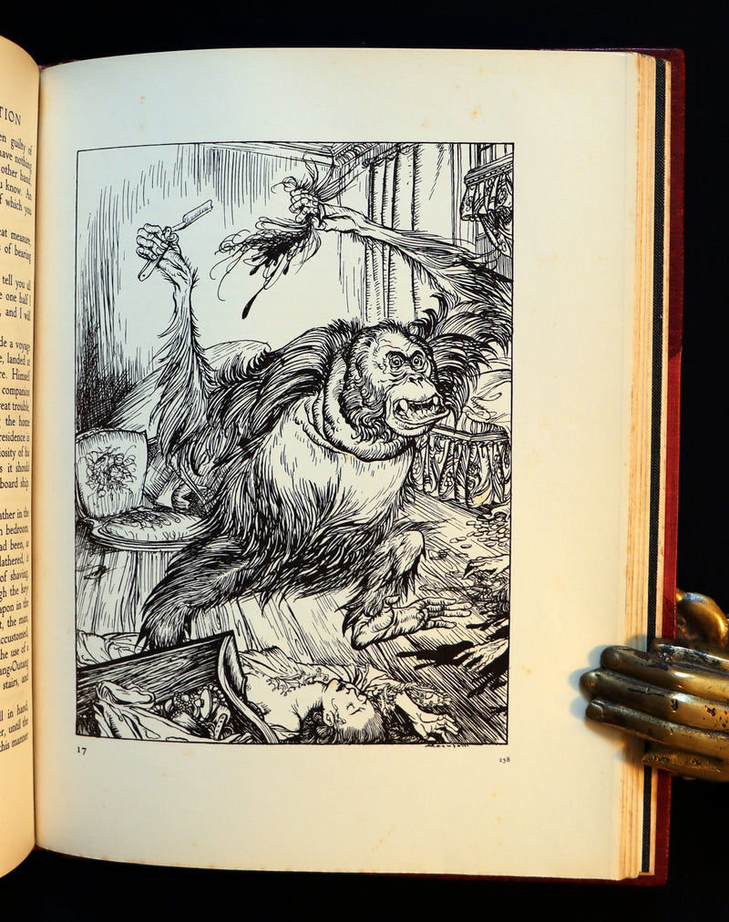 1935 Rare 1stED bound by Bayntun - Edgar Allan Poe TALES OF MYSTERY AND IMAGINATION illustrated by Arthur RACKHAM.