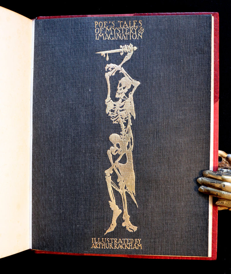 1935 Rare 1stED bound by Bayntun - Edgar Allan Poe TALES OF MYSTERY AND IMAGINATION illustrated by Arthur RACKHAM.