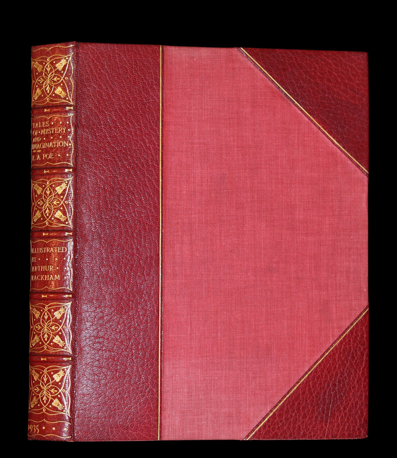1935 Rare 1stED bound by Bayntun - Edgar Allan Poe TALES OF MYSTERY AND IMAGINATION illustrated by Arthur RACKHAM.
