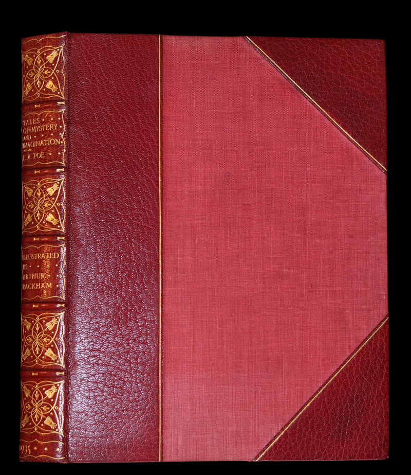 1935 Rare 1stED bound by Bayntun - Edgar Allan Poe TALES OF MYSTERY AND IMAGINATION illustrated by Arthur RACKHAM.