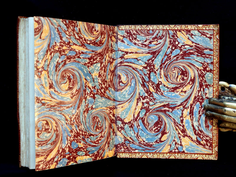1907 Rare Book bound by Zaehnsdorf - FRANCIS BACON's ESSAYS.