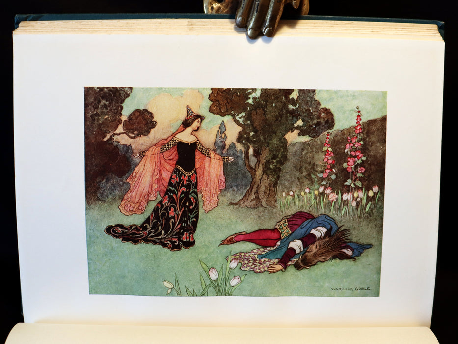 1913 Rare First Edition - THE FAIRY BOOK Illustrated in color by Warwick Goble.