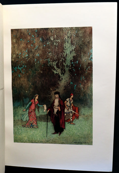 1913 Rare First Edition - THE FAIRY BOOK Illustrated in color by Warwick Goble.